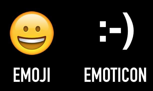 Διαφορά Emoji απο Emoticon
