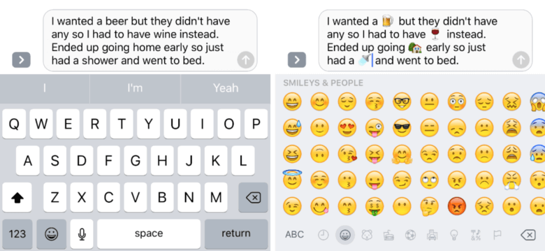Emoji σε iphone