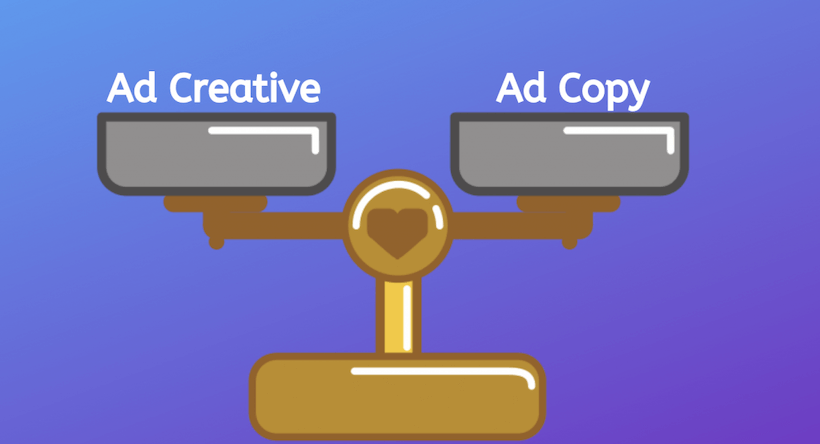 ad creative + ad copy