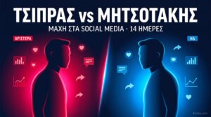 Μητσοτάκης versus Τσίπρας: Μονομαχία στα social