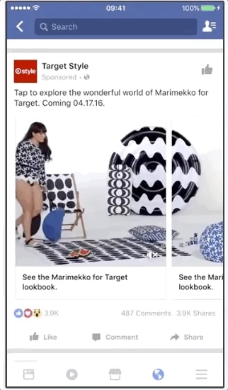 target-facebook-carousel-ad